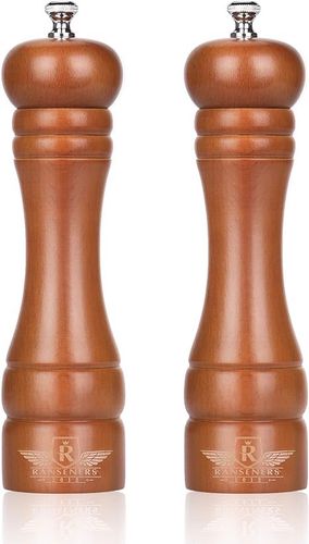 Młynki Ręczne Do Mielenia Soli Pieprzu Drewniane na Arena.pl