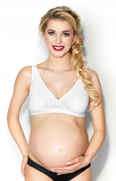 BIUSTONOSZ DO KARMIENIA MITEX LILLY, BIAŁY, XS zdjęcie 3