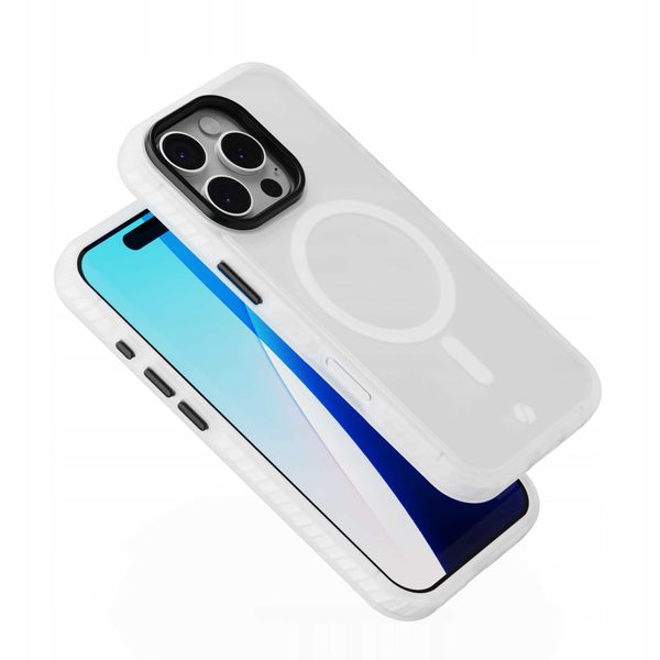 Spacecase Hybrid Fusion Mag Iphone 16 Pro Clear zdjęcie 10