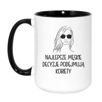 Duży Biało-Czarny 450 ml