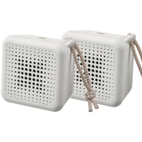 Głośnik bezprzewodowy Bluetooth USB-C wodoodporny IP67 5W 80h VAPPEBY 2 szt BIAŁY