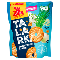 Lajkonik Talarki o smaku kwaśnej śmietany i cebulki 100 g