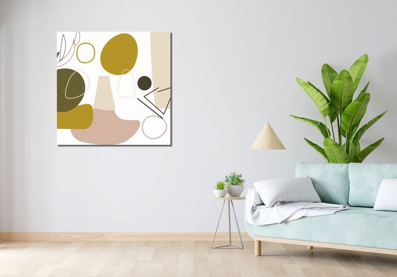 Obraz 90x90cm Bogactwo Zestawień zdjęcie 2
