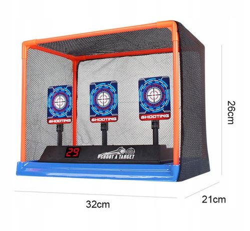TARCZA elektroniczna do nerf STRZELNICA 3 CELE (E070) na Arena.pl