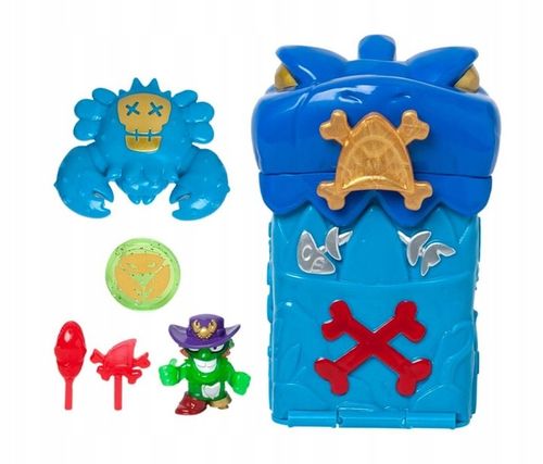 PIRATIX Secret Cave SKULL Jaskinia + Figurka CAPITAN HUNTER Zestaw 3+ na Arena.pl