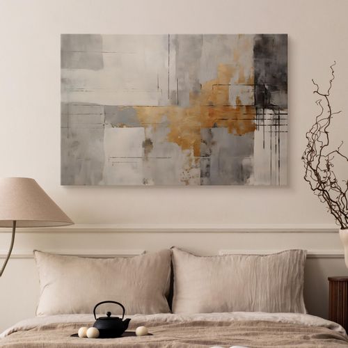 Obraz Na Płótnie Minimalistyczny Wzór ABSTRAKCJA Malunek 30cm x 20cm na Arena.pl