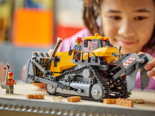 60466 - lego city - żółty buldożer na Arena.pl