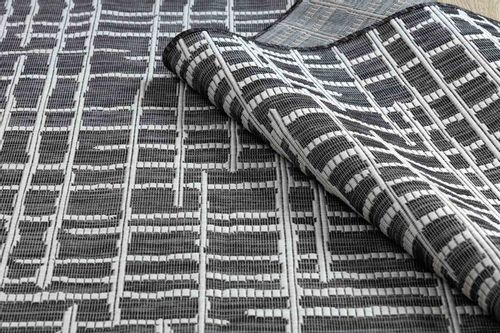 RUG/LU/VINEA/LINES/BLACK+CREAM/160x220 na Arena.pl