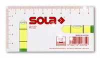 Poziomica SOLA R102 akrylowy blok z libelkami