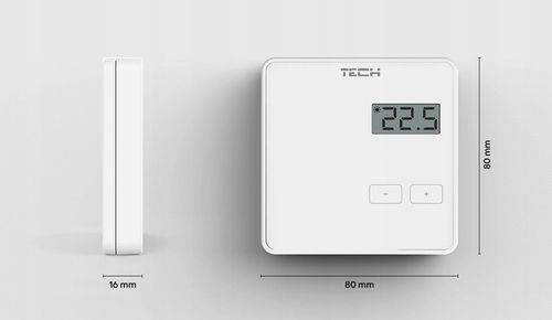 TECH STEROWNIKI R-8b bezprzewodowy regulator pokojowy do listwy BIAŁY na Arena.pl