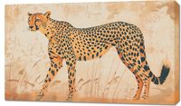 Obraz 100x60cm Gepard w Ruchu