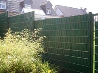 Taśma ogrodzeniowa zielona 19 cm x 35 m OSŁONA NA OGRODZENIE PANELOWE PŁOT