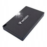 Dysk SSD zewnętrzny Verbatim Metal Mini SSD 512GB USB-C 3.2 Gen 2x2 czarny
