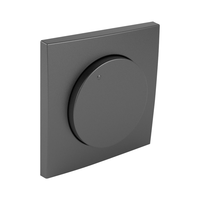 Efapel Aquarella pokrętło z elementem centralnym do ściemniacza grafit 90721 TIS