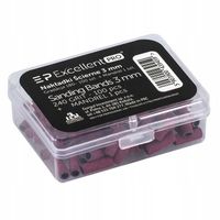 Excellent PRO Sanding bands 100sztuk kapturki cylinderki 3mm #240 +