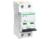 2 x 2 x WYŁĄCZNIK NADPRĄDOWY SCHNEIDER 1P+N C 25A AC/DC 10KA iC60H-C25-1N A