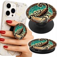 Uchwyt do telefonu Popsocket na palce/stojak ZNAK ZODIAKU, SKORPION