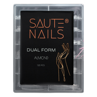 SAUTE NAILS Dual Formy do paznokci ALMOND - 120 sztuk
