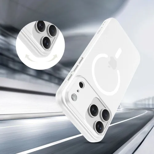 etui tech-protect magslim magsafe na iphone 17 pro max - biały mat na Arena.pl