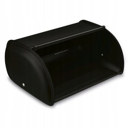 Zestaw CHLEBAK Stalowy i 2 POJEMNIKI na przyprawy Tadar Satino Black na Arena.pl