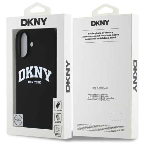 Etui DKNY do iPhone 16, Czarny, MagSafe na Arena.pl