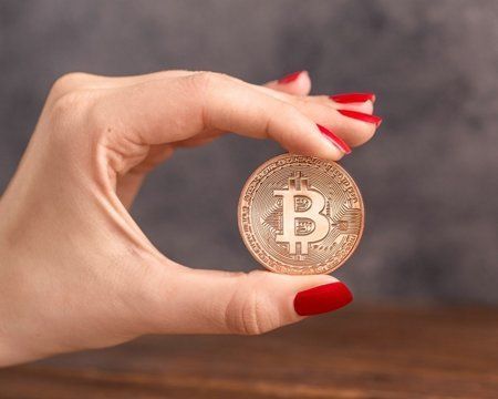 BITCOIN BTC W KAPSLU-MONETA KOLEKCJONERSKA zdjęcie 4