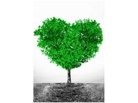 OBRAZ TREE OF LOVE MIŁOŚĆ SERCE PRZYRODA