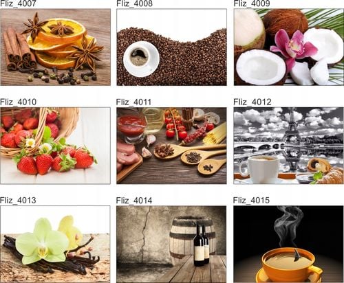 FOTOTAPETA kuchenna PRZYPRAWY ZIOŁA ŁYŻKI 200x130 na Arena.pl