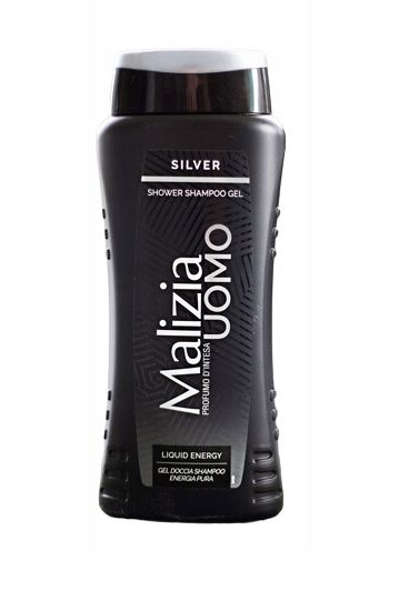 Malizia Men Żel Pod Prysznic Silver 2W1 250 Ml zdjęcie 3