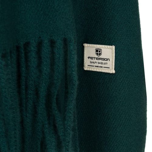 PETERSON szalik duży ciepły elegancki miły w dotyku 180x65 S001 c.zielony na Arena.pl