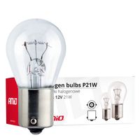 ŻARÓWKI HALOGENOWE P21W BA15s 12V HOMOLOGACJA E8 10 SZTUK