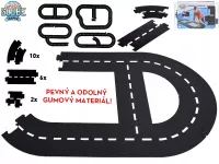 Tor samochodowy gumowy obwód 307,5 cm w pudełku