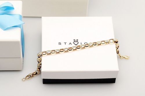 Emaga Złota bransoleta BZX6233 na Arena.pl