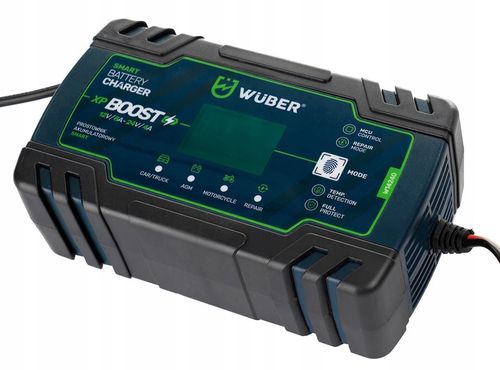 ŁADOWARKA PROSTOWNIK AKUMULATORÓW MIKROPROCESOROWY SAMOCHODOWY 12V/24V MCU na Arena.pl