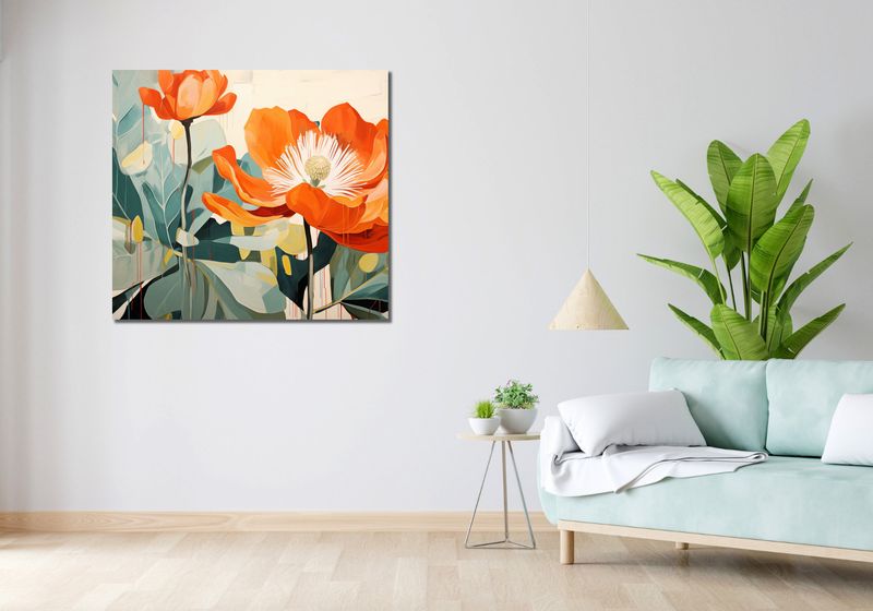 Obraz 100x90cm Żywa Pejzażystyka zdjęcie 2