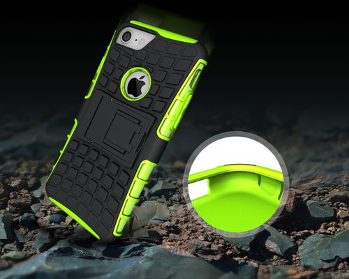 Pancerne etui Kickstand iPhone 7 zielone na Arena.pl