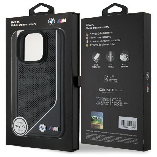 Etui BMW do iPhone 16 Pro 6.3"", Czarny MagSafe zdjęcie 8