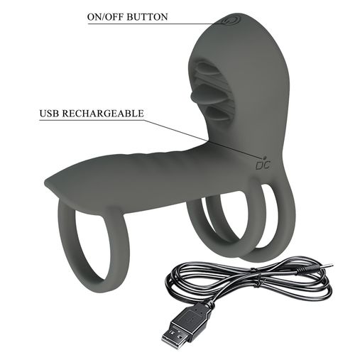 Pretty Love - Master Ring, 12 Vibration Functions 12 Licking Settings Memor na Arena.pl