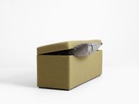 Pufa PENNY 120 - tkanina do wyboru, otwierana góra