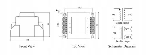 TE6035-50VA-230V/24V Transformator na Arena.pl