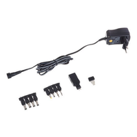 Zasilacz sieciowy Thomann Power Supply 3-12V DC 600mA z 8 wtykami i USB