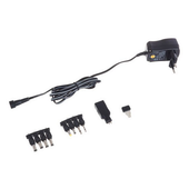 Zasilacz sieciowy Thomann Power Supply 3-12V DC 600mA z 8 wtykami i USB