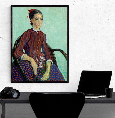La Mousmé, Vincent van Gogh - plakat 20x30 cm na Arena.pl