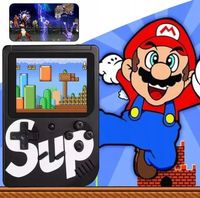 KONSOLA DO GIER RETRO Mario Contra PRZENOŚNA TVOUT