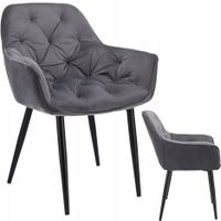 Krzesło LARGO szare (nowy kod)