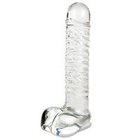 Dildo S Pleasures Przezroczysty Ø 4 cm