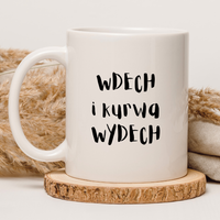 CHAMSKI KUBEK BEZ CENZURY | WDECH I WYDECH | DO PRACY BIURA DOMU | 330 ml