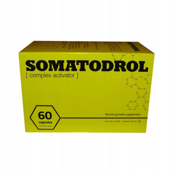 Somatodrol + Testonox Masa Siła Testosteron zdjęcie 2