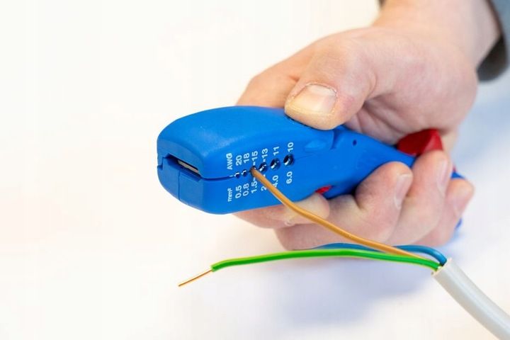 Ściągacz izolacji do kabli płaskich i okrągłych WEICON / MADE IN GERMANY zdjęcie 3