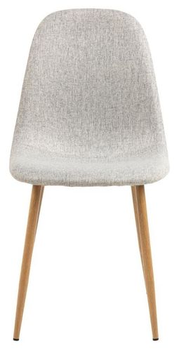 Krzesło Celia szare jasne/ naturalne na Arena.pl